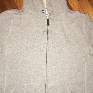 Gap zip up sweater